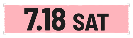 7月18日(土)