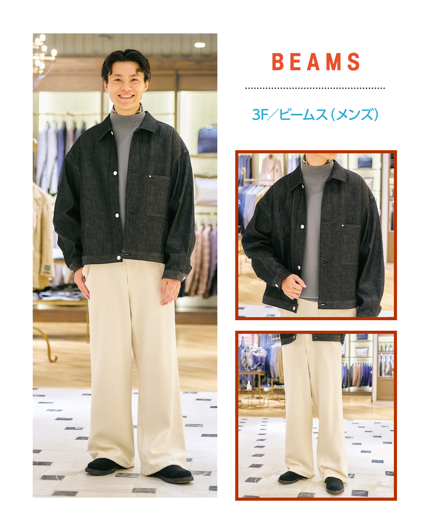 3F／ビームス ハウス（メンズ）