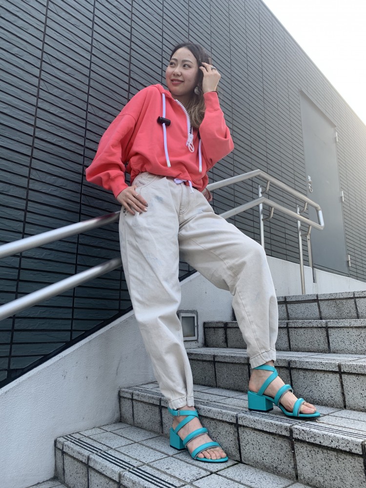 ディーゼル 春のパーカーコーデ タカシマヤ ゲートタワーモール