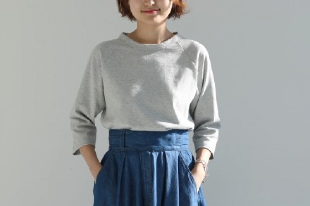 値下げ☆IENA SINME 別注スカート ネイビー 27
