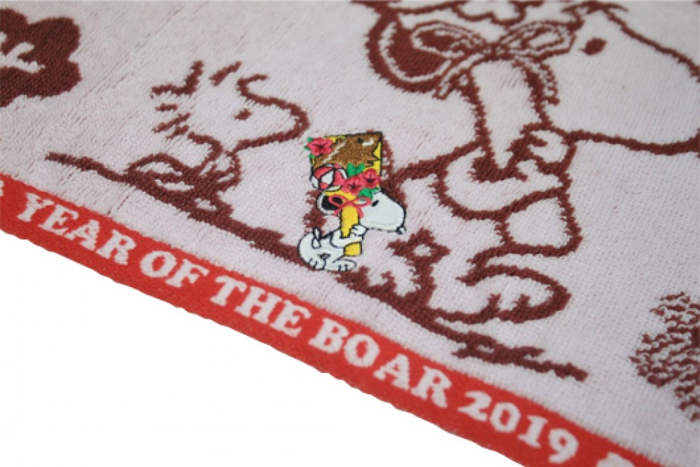 スヌーピータウンショップ 干支タオル発売中 タカシマヤ ゲートタワーモール