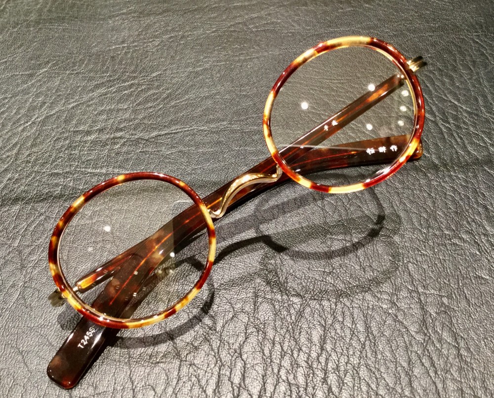 限定モデル 金子眼鏡店 ラウンドフレーム眼鏡 恒眸作 T-245S econet.bi