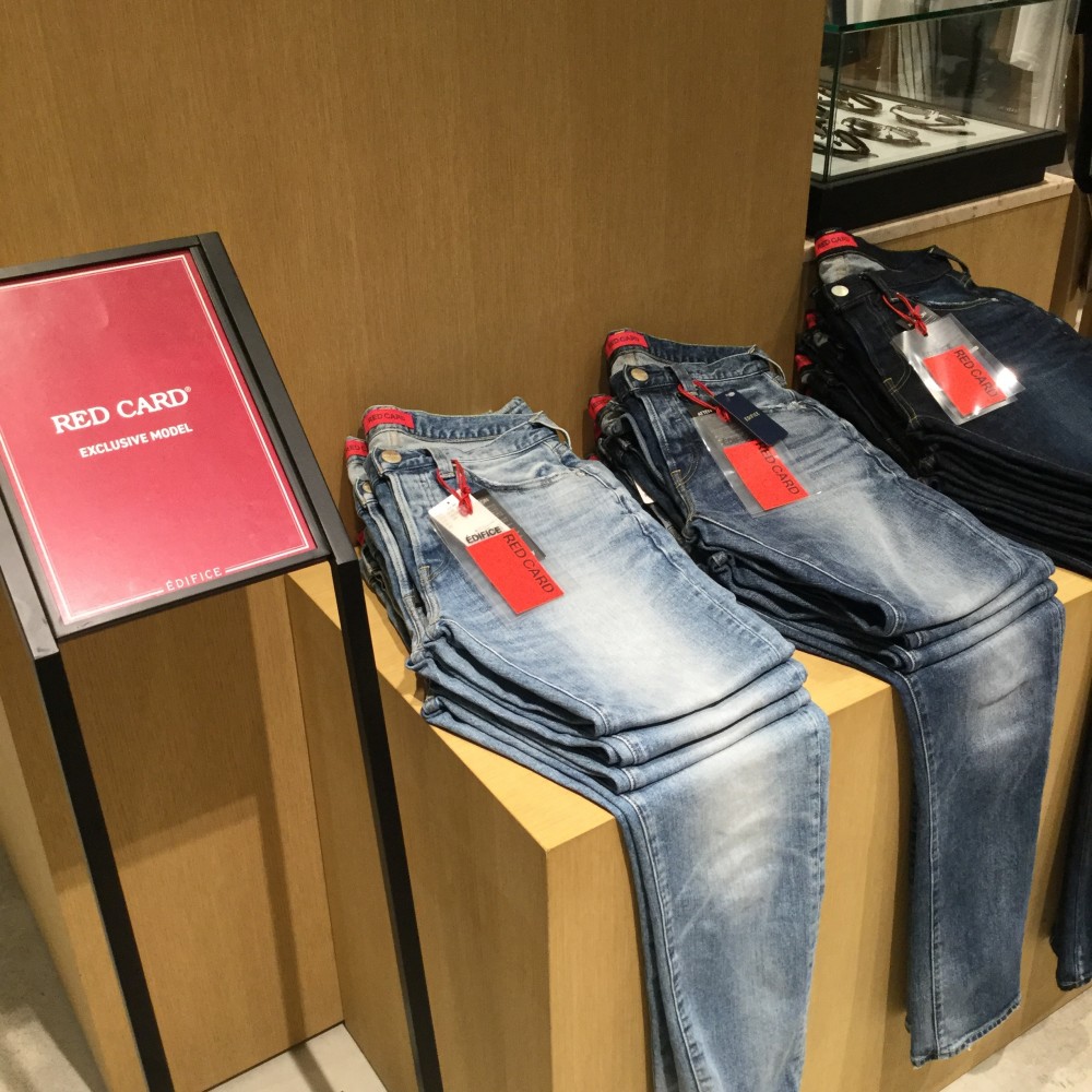 ル ドーム エディフィス エ イエナ Red Card Edifice 入荷しました タカシマヤ ゲートタワーモール
