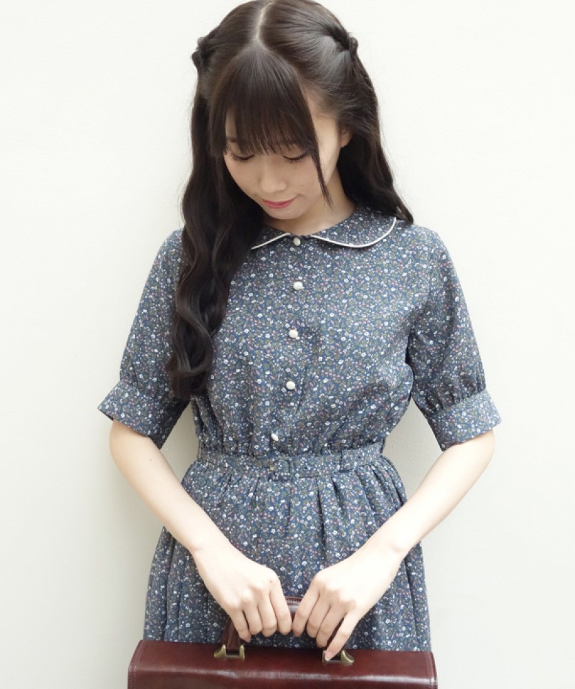 フィント 長めの袖丈で長く着られる 小花柄ワンピース タカシマヤ ゲートタワーモール フィント 長めの袖丈で長く着られる 小花柄ワンピース タカシマヤ ゲートタワーモール