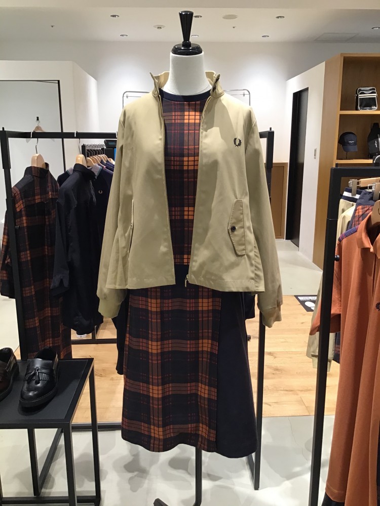 フレッドペリー aw タータンチェックコーディネート タカシマヤ ゲートタワーモール フレッドペリー aw タータンチェックコーディネート タカシマヤ ゲートタワーモール