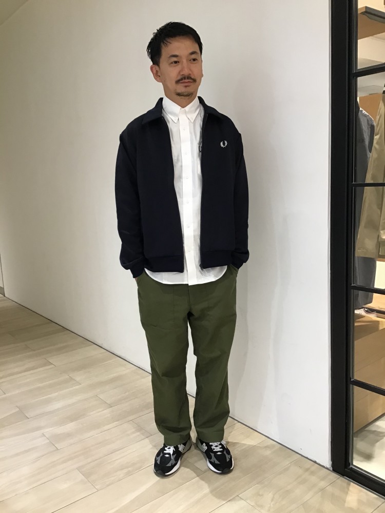 Fred perry tricot clearance track jacket
