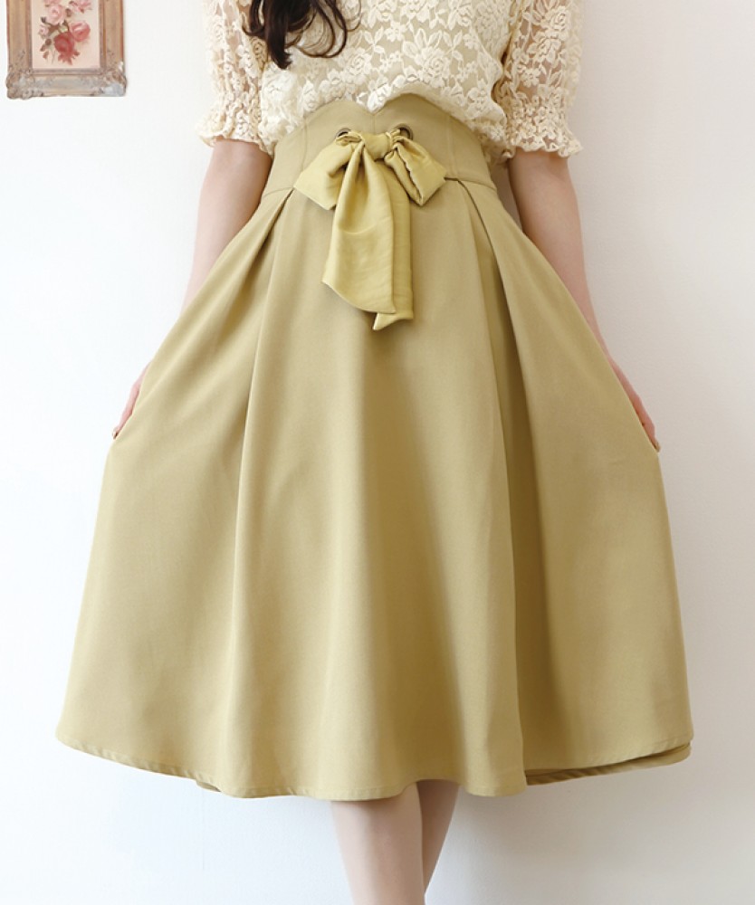 フィント 今年の春はこのスカートで決まり♡リボンフレアースカート | タカシマヤ ゲートタワーモール