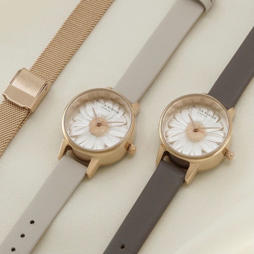 エイチエムエス ウォッチストア オリビアバートンより人気の3Dデイジーギフトセットが登場♡ タカシマヤ ゲートタワーモール
