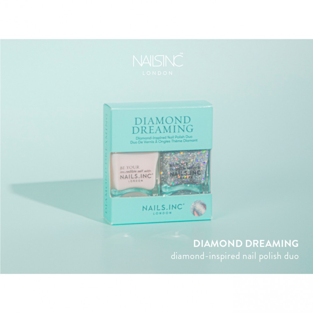 ネイルズ インク DIAMOND DREAMING diamond‐inspired nail polish duo タカシマヤ ゲート