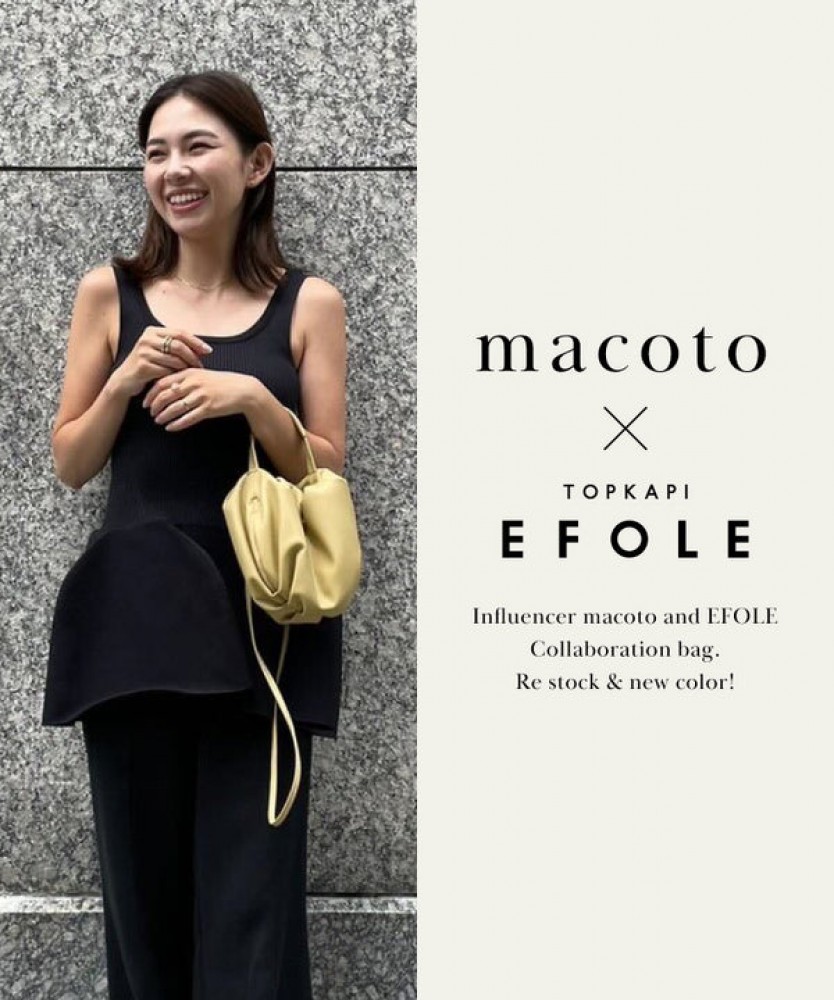 セール macoto×efole - ショルダー コラボバッグ EFOLE shinei-sw.jp 